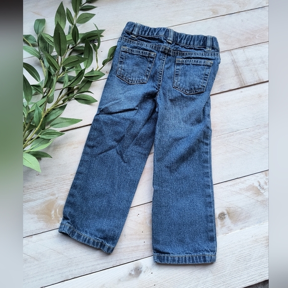 Falls Creek Kids Toddler Boy Denim Straight Leg Jeans Blue Size 24 Months - Picture 4 of 5